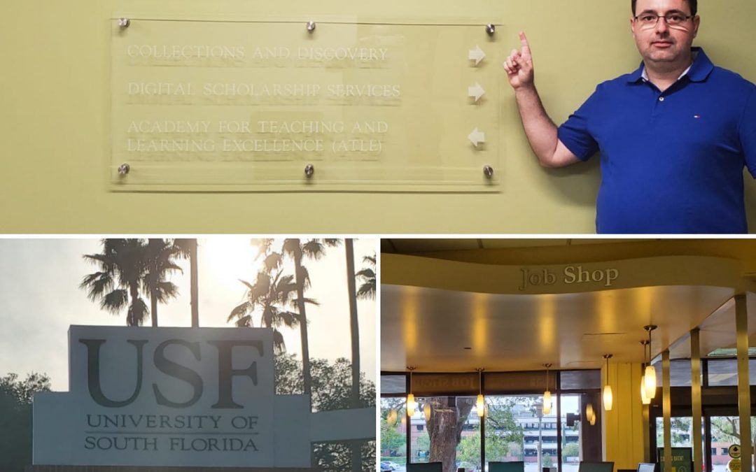 Metodologia Internacional – Reitor da Unilogos Visita Campus da USF na Florida